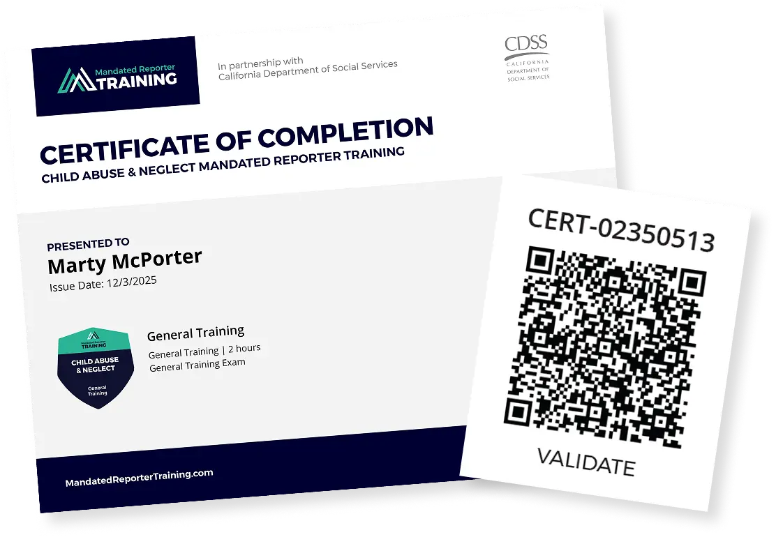 certficate qr example