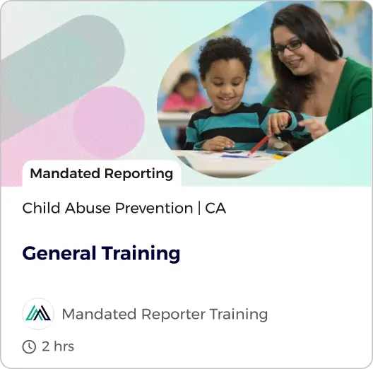 General Training course card