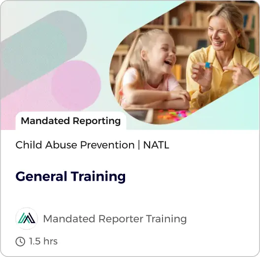 General Training course card