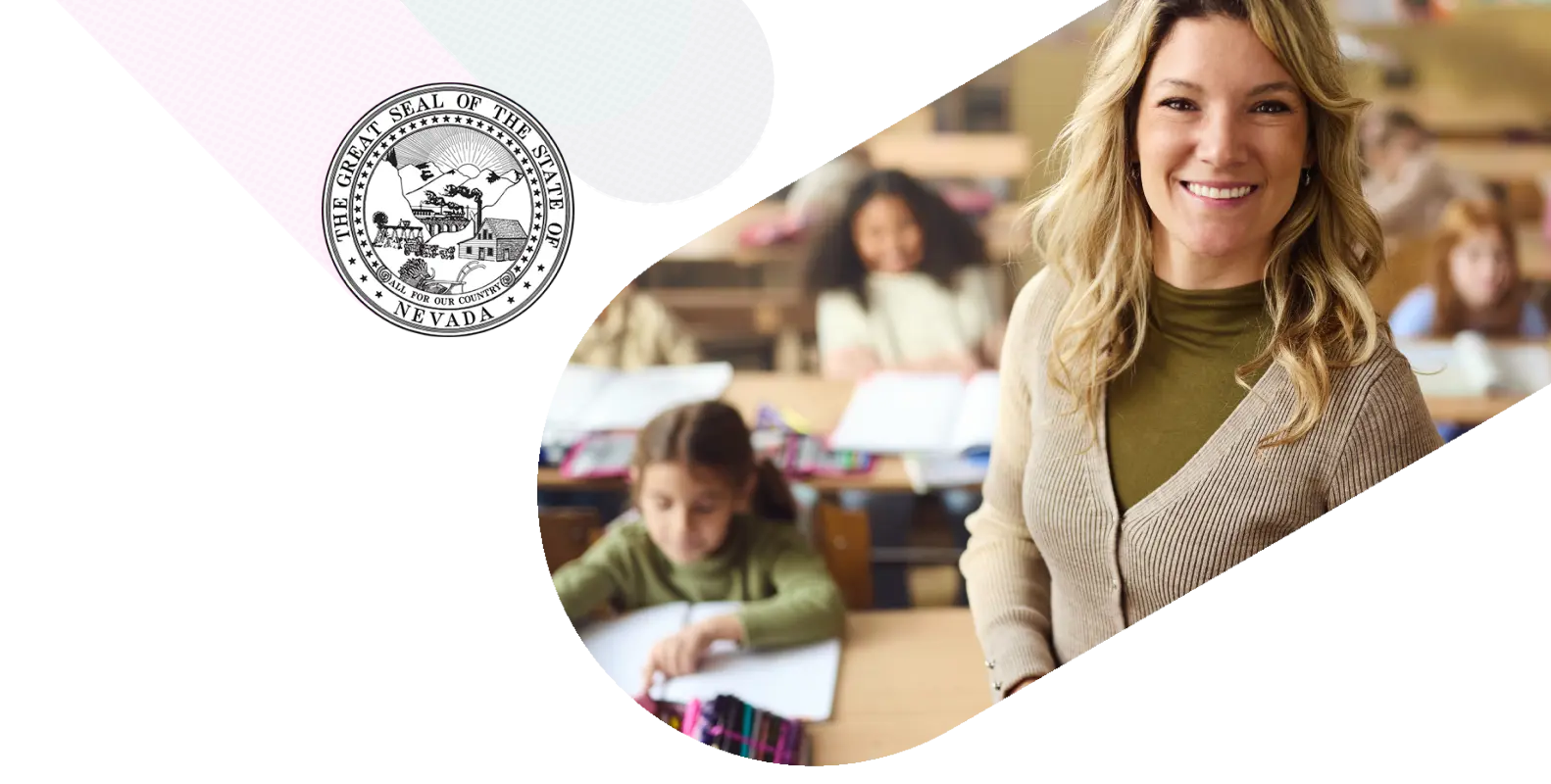 Nevada state illustration